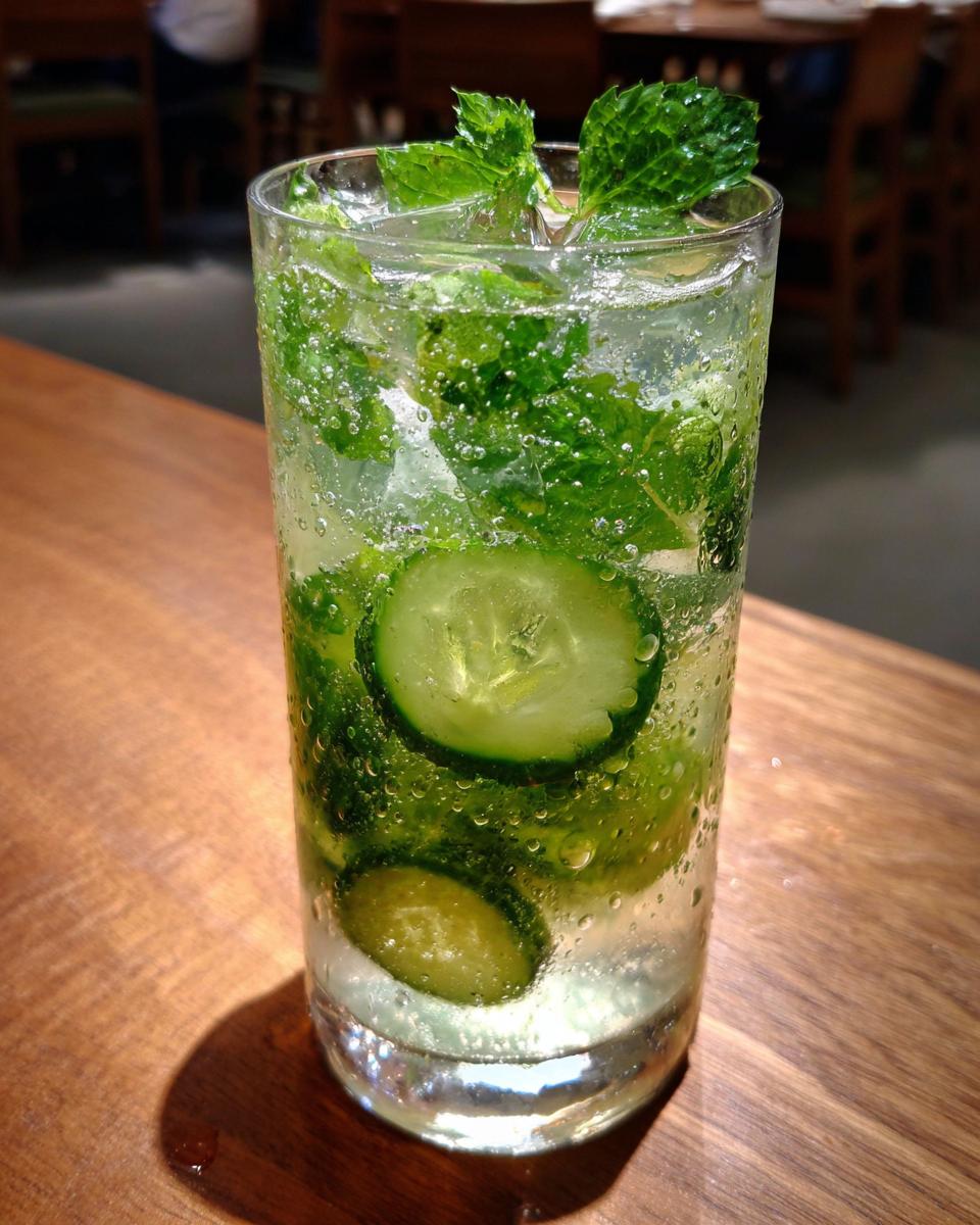Cucumber Mint Refresher - detail 2