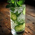 Cucumber Mint Refresher Mocktail