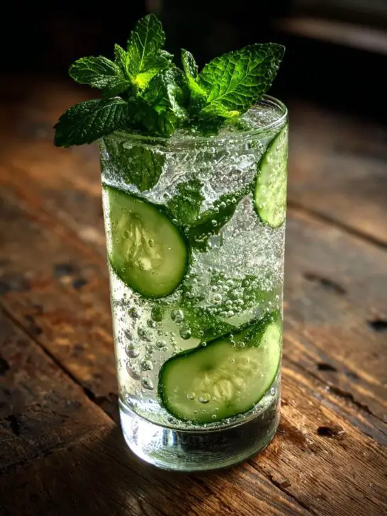 Cucumber Mint Refresher Mocktail