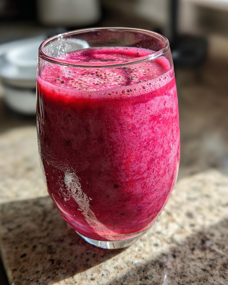 Dragon Fruit Coconut Smoothie - detail 1