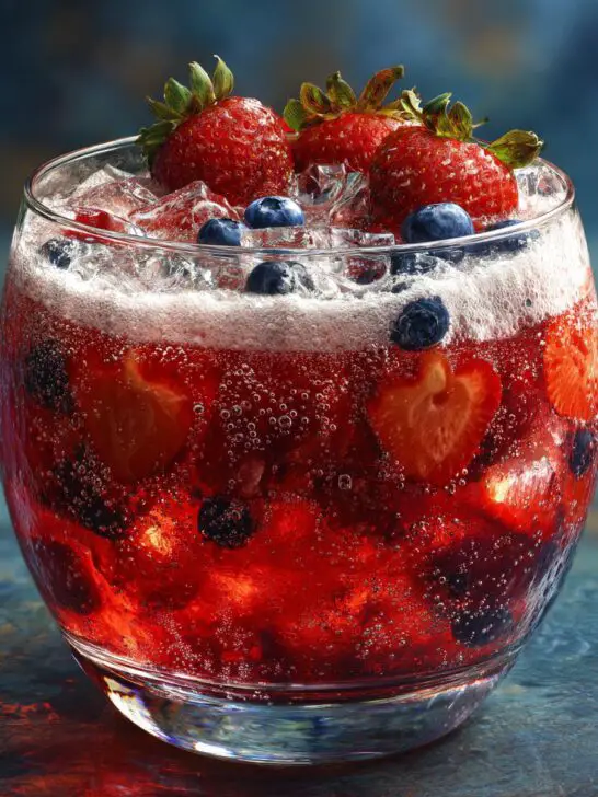 Fourth of July Sparkler Punch