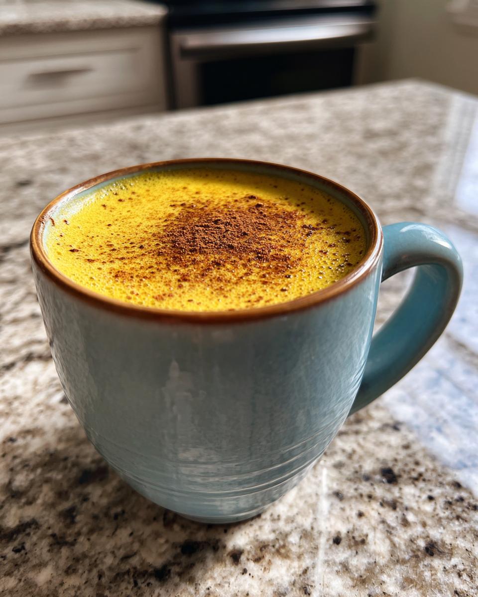 Golden Turmeric Latte - detail 1