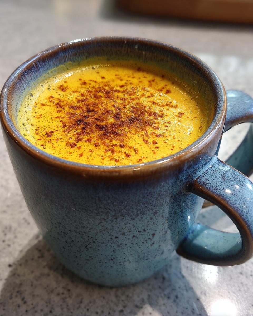 Golden Turmeric Latte - detail 2
