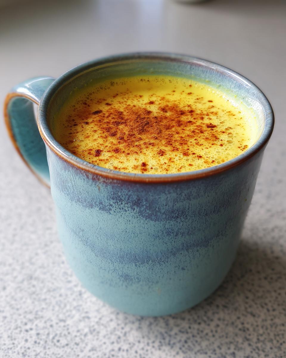 Golden Turmeric Latte - detail 3