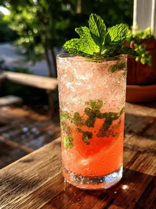 Grapefruit Mint Sparkler