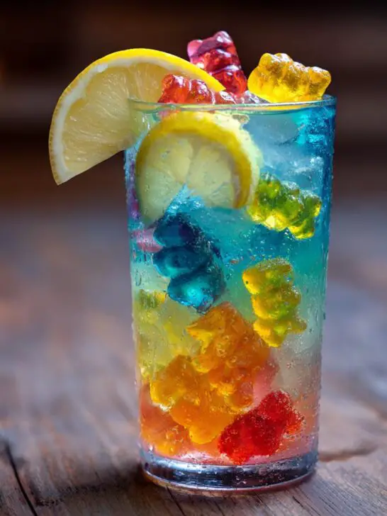 Gummy Bear Lemonade Mocktail