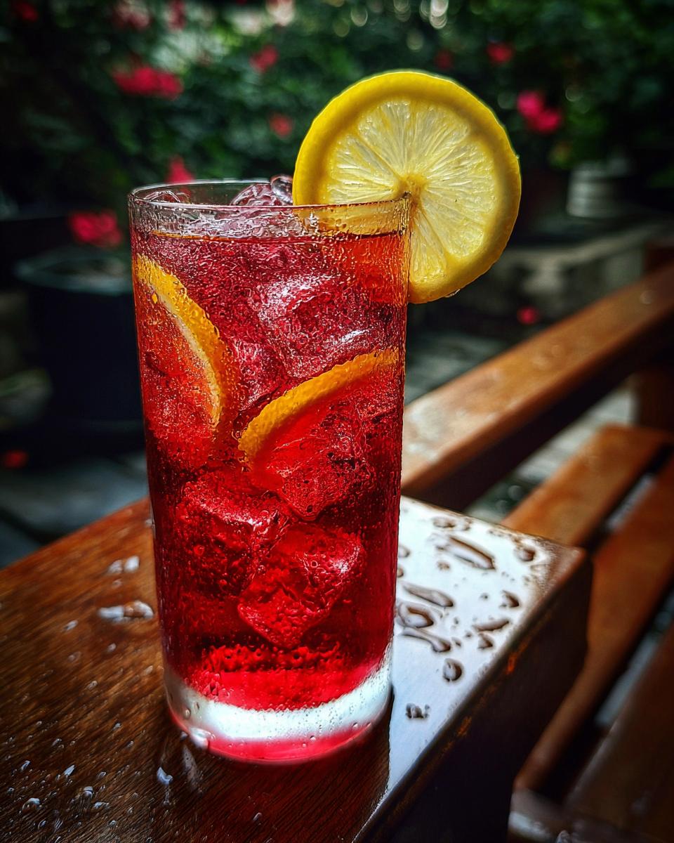 Hibiscus Antioxidant Iced Tea - detail 1
