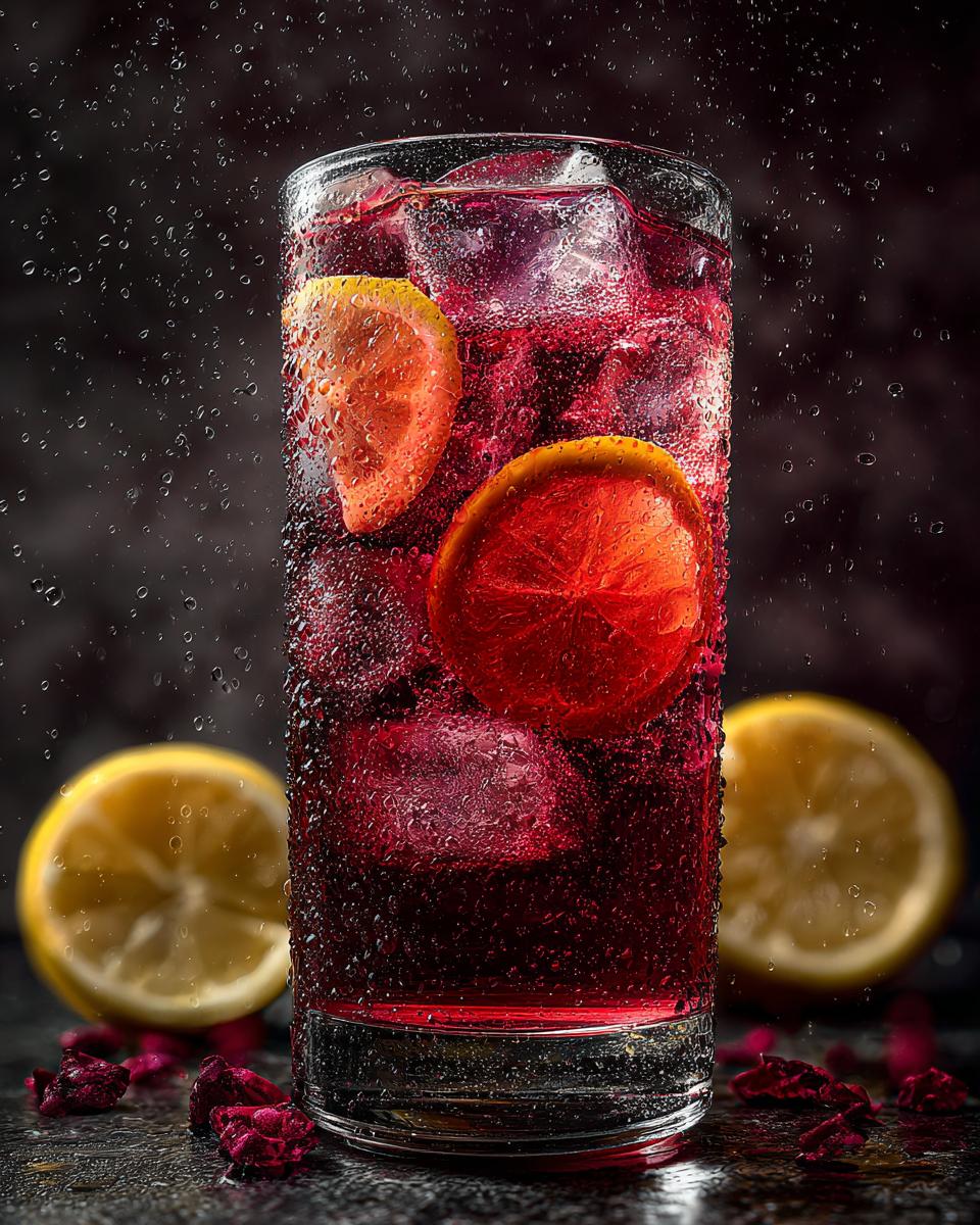 Hibiscus Antioxidant Iced Tea - detail 2