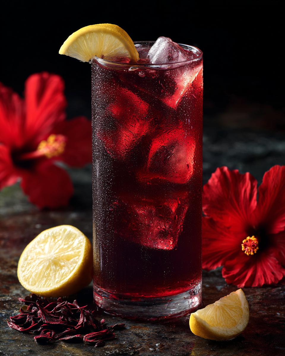 Hibiscus Antioxidant Iced Tea - detail 3
