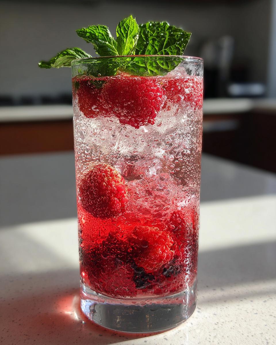 Iced Berry Lemon Spark Mocktail - detail 2