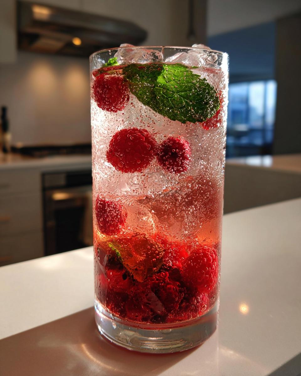 Iced Berry Lemon Spark Mocktail - detail 3