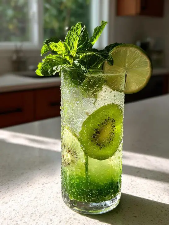 Kiwi Lime Refresher Mocktail