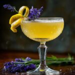 Lavender Lemon Fizz Cocktail