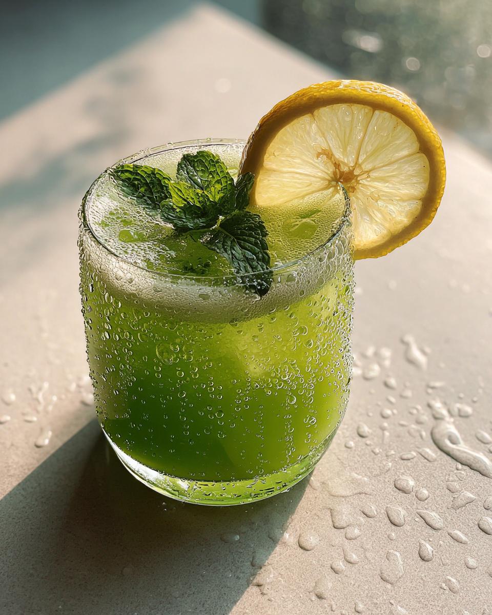 Lemon Cucumber Detox Juice - detail 2
