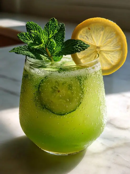 Lemon Cucumber Detox Juice