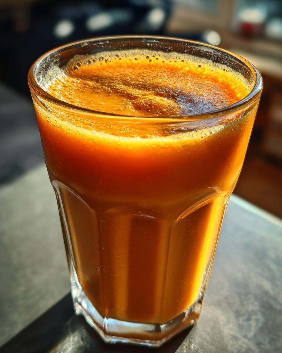 Mango Carrot Sunrise Smoothie - detail 2