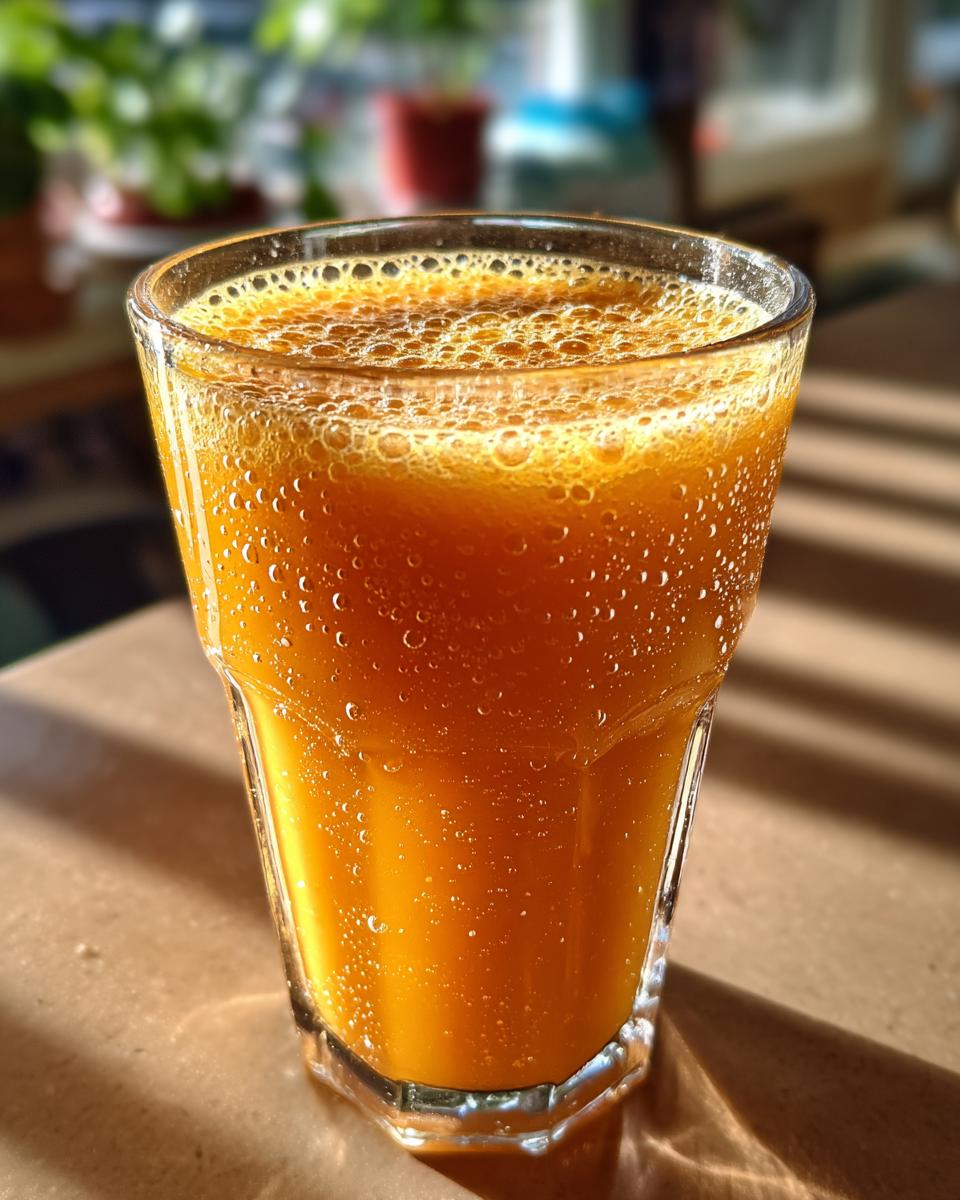Mango Carrot Sunrise Smoothie - detail 3