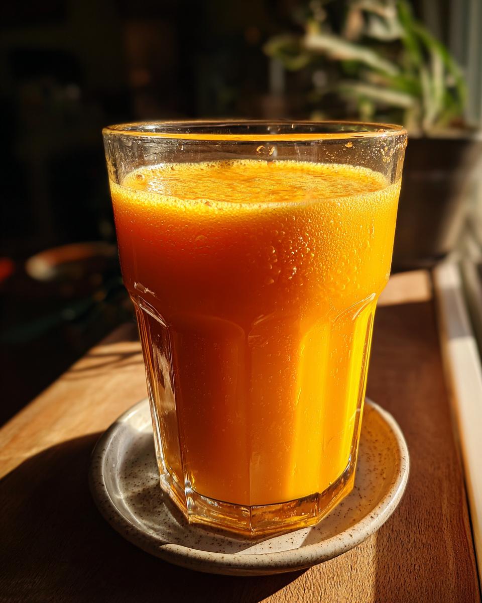 Mango Carrot Sunrise Smoothie - detail 4