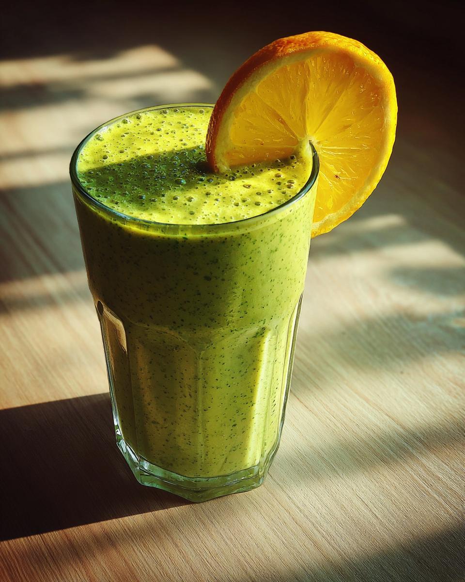 Mango Spinach Energizer Smoothie - detail 1