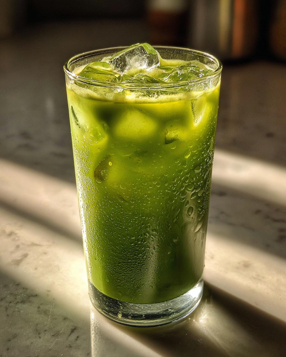 Matcha Almond Energy Latte - detail 2