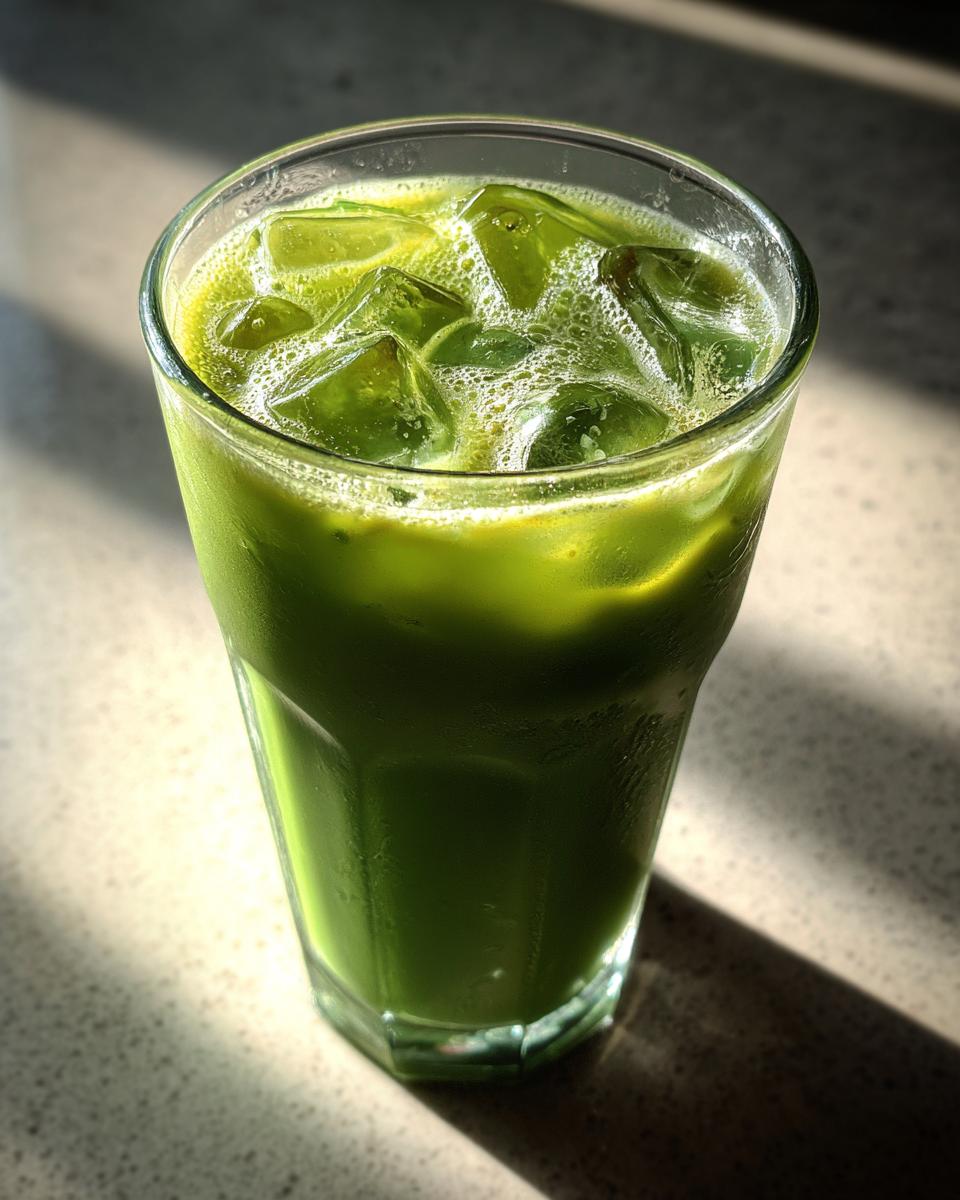 Matcha Almond Energy Latte - detail 4