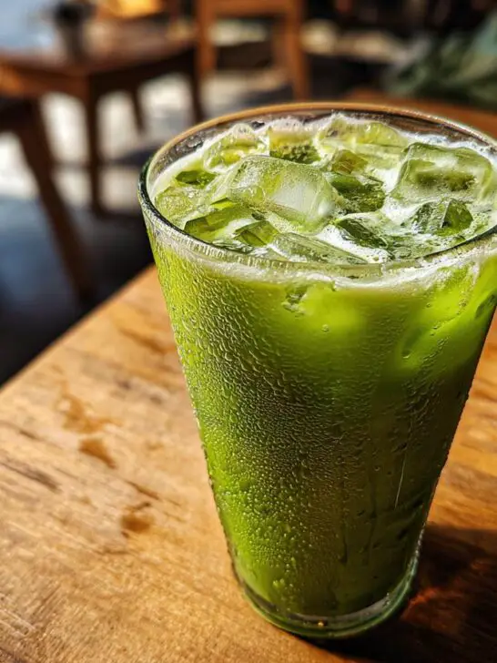 Matcha Coconut Iced Latte