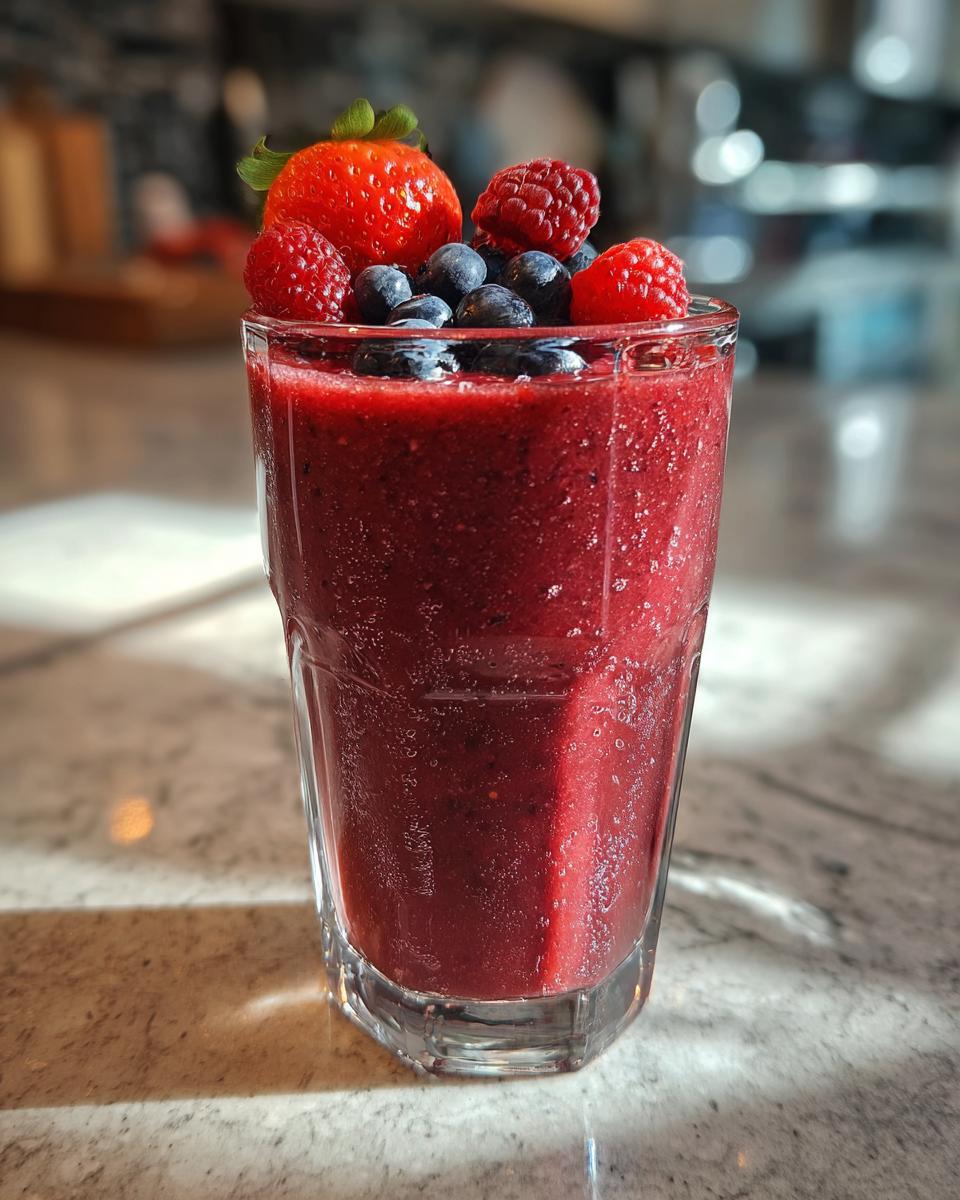 Mixed Berry Kefir Smoothie - detail 1