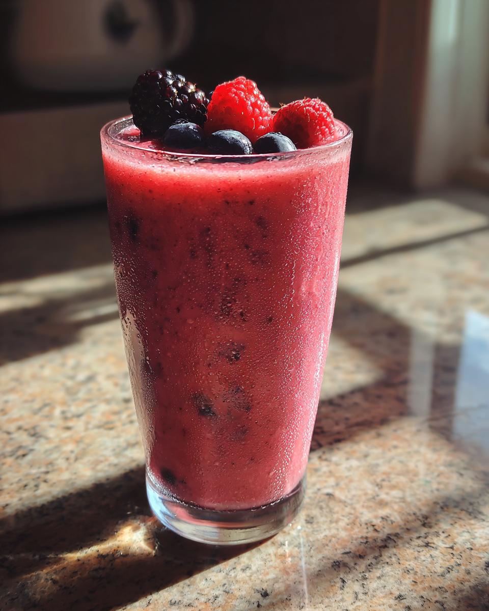 Mixed Berry Kefir Smoothie - detail 2