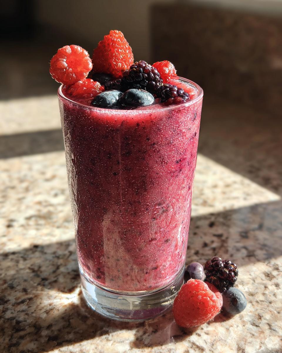 Mixed Berry Kefir Smoothie - detail 3