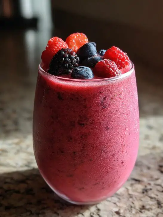 Mixed Berry Kefir Smoothie