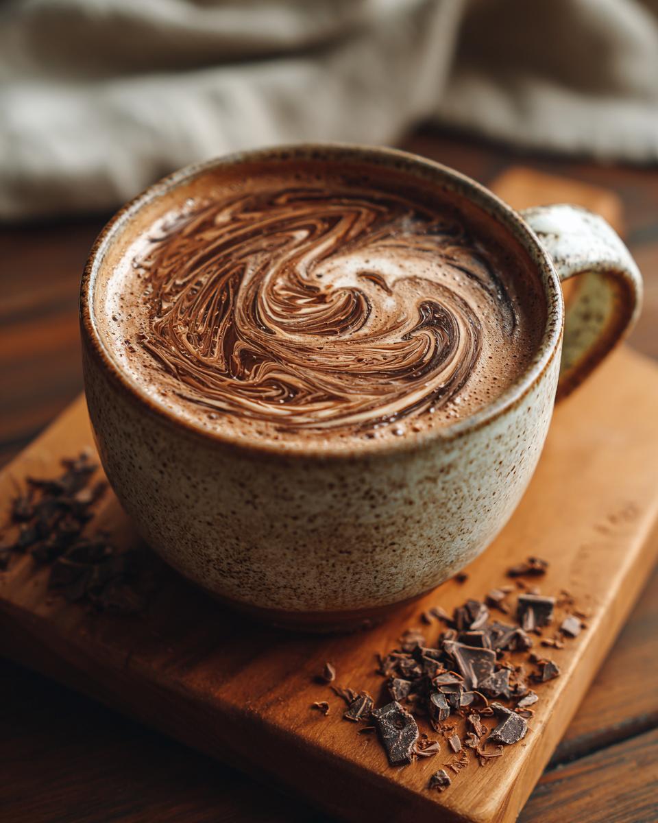 Nutella Mocha Swirl Latte - detail 1