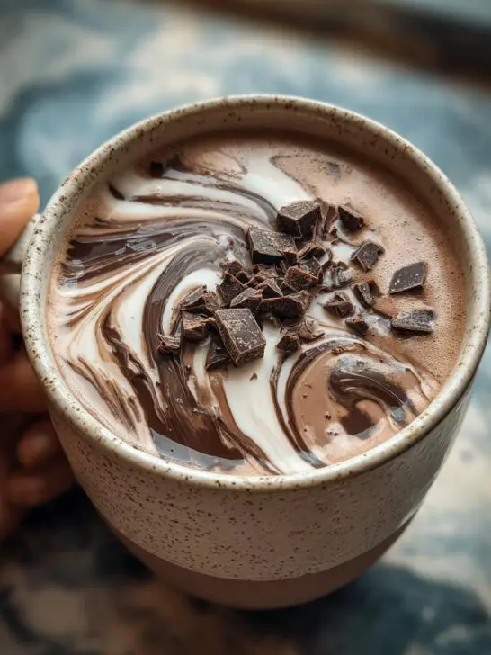 Nutella Mocha Swirl Latte