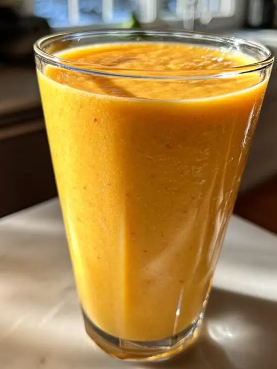 Papaya Banana Digestive Smoothie