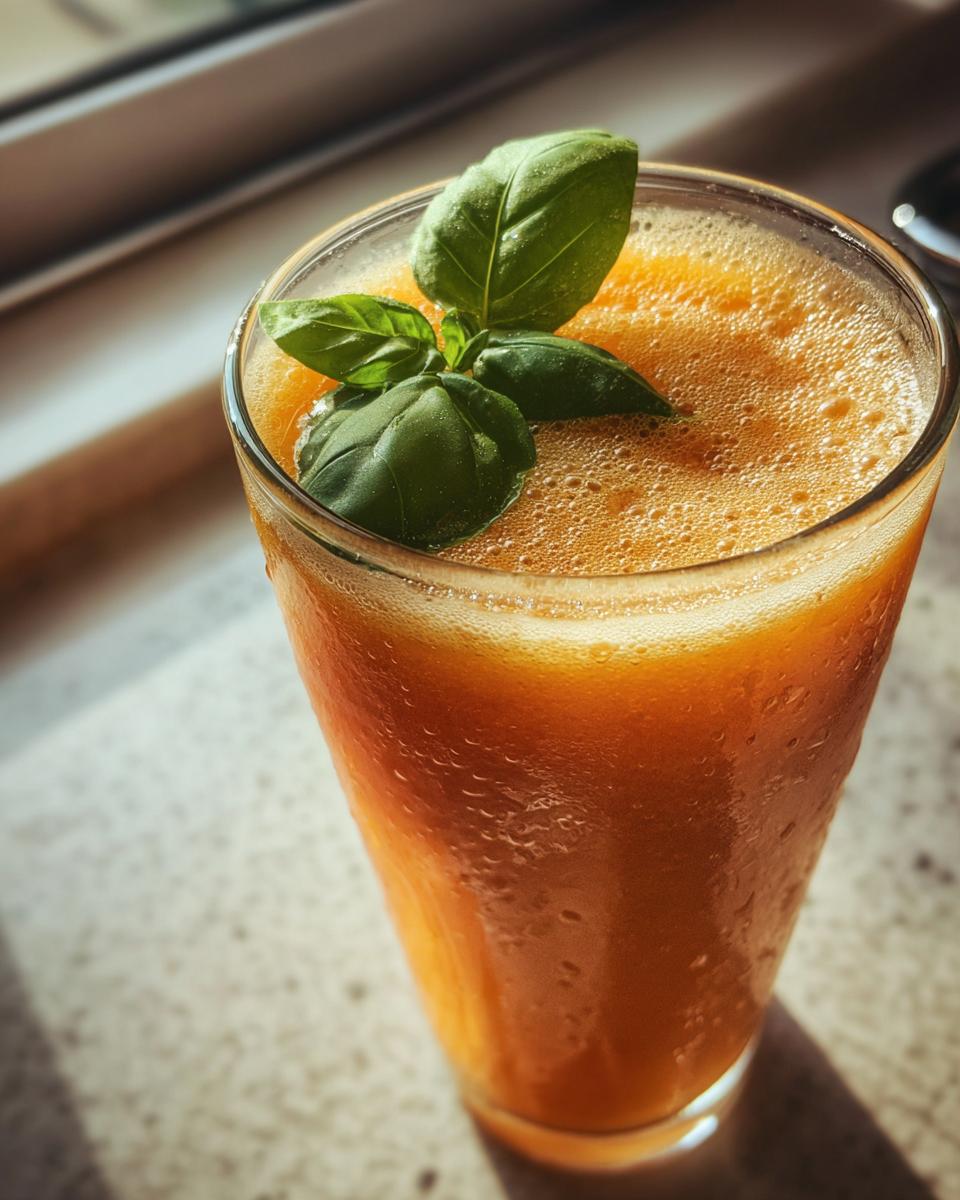 Peach Basil Hydration Smoothie - detail 1