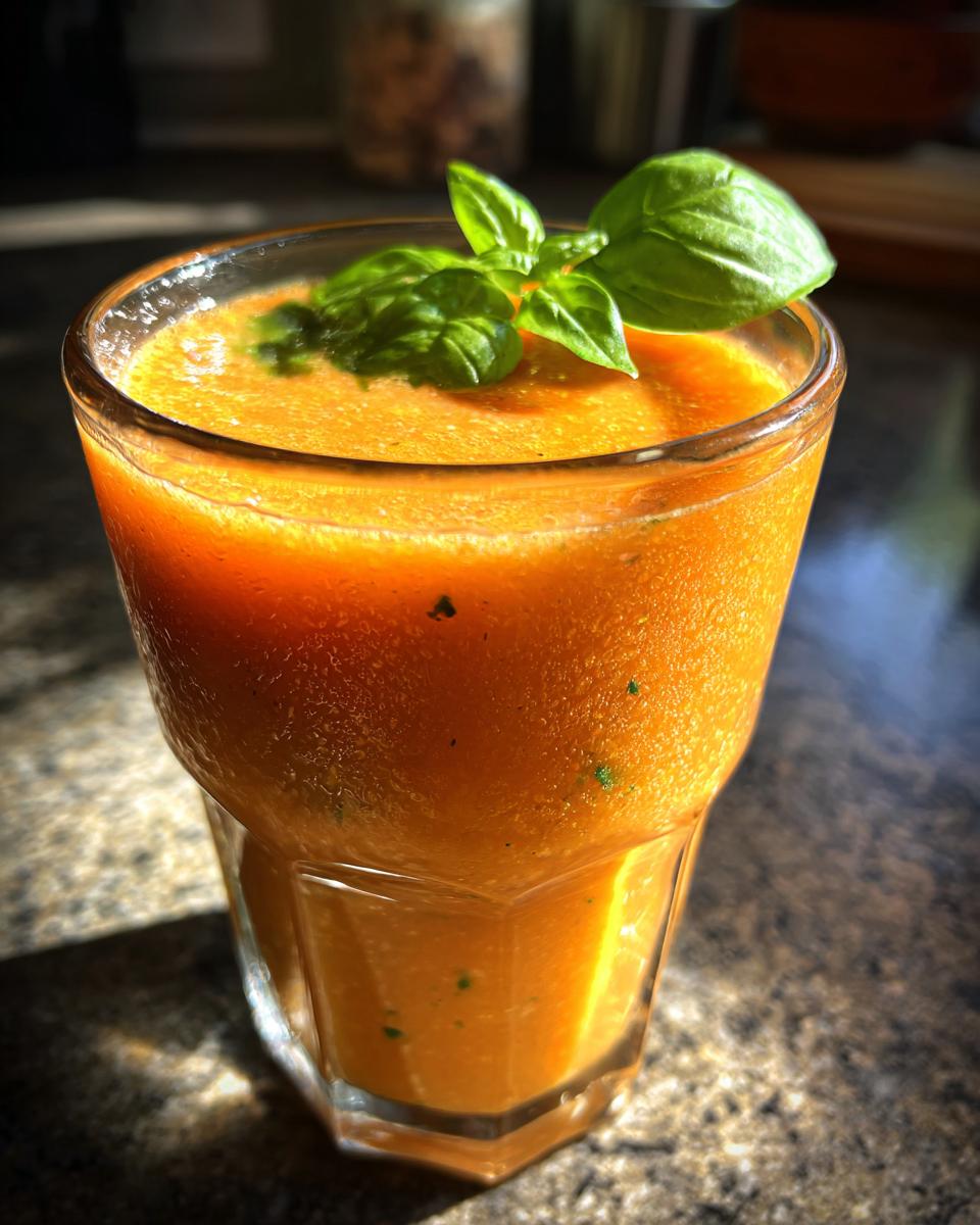 Peach Basil Hydration Smoothie - detail 3