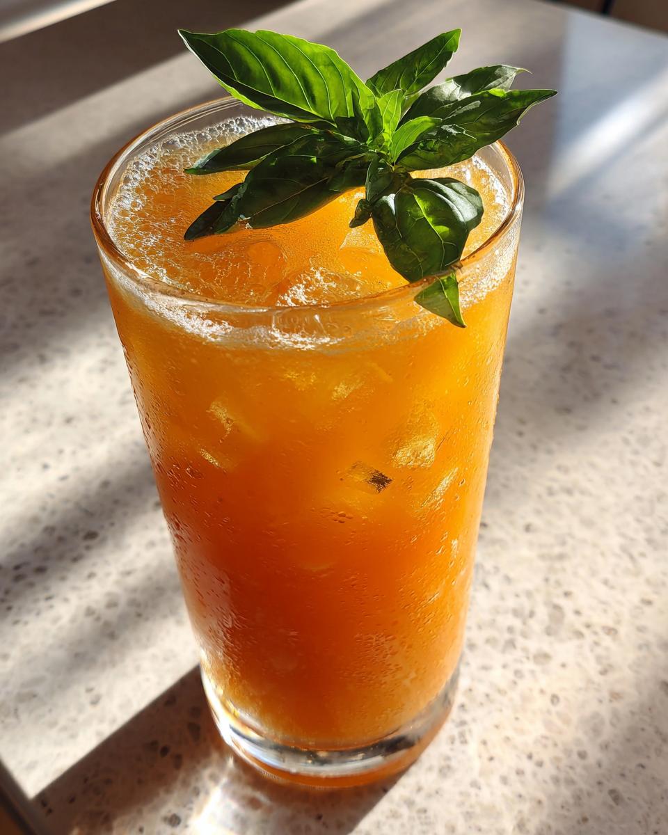 Peach Basil Hydration Smoothie - detail 4