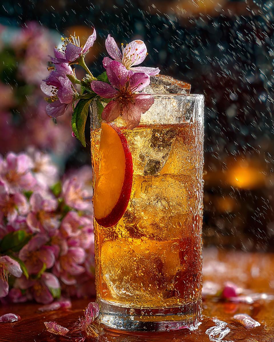 Peach Blossom Iced Tea - detail 1