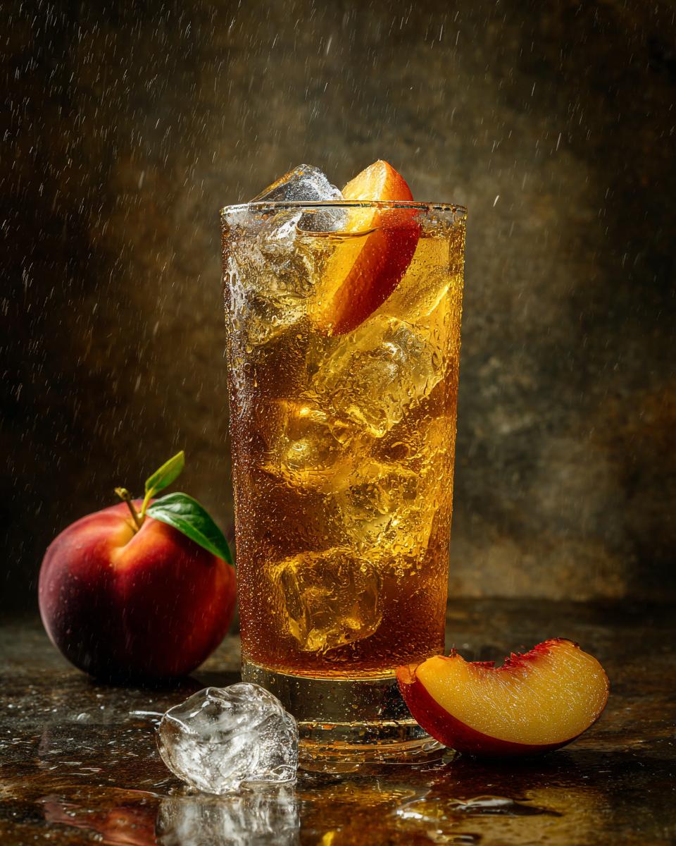 Peach Blossom Iced Tea - detail 3