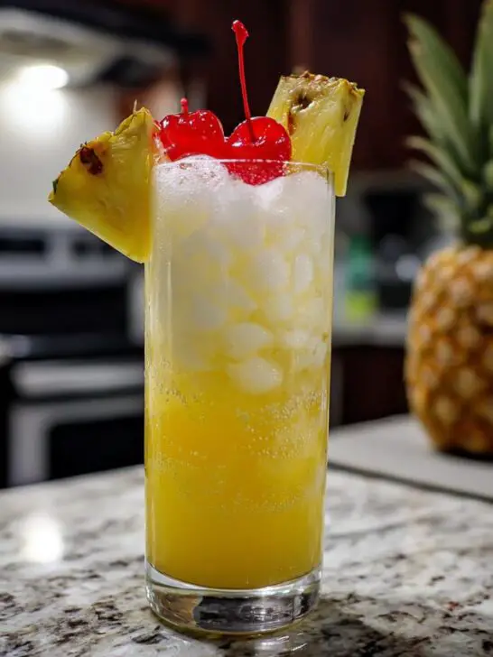 Pineapple Paradise Fizz Mocktail