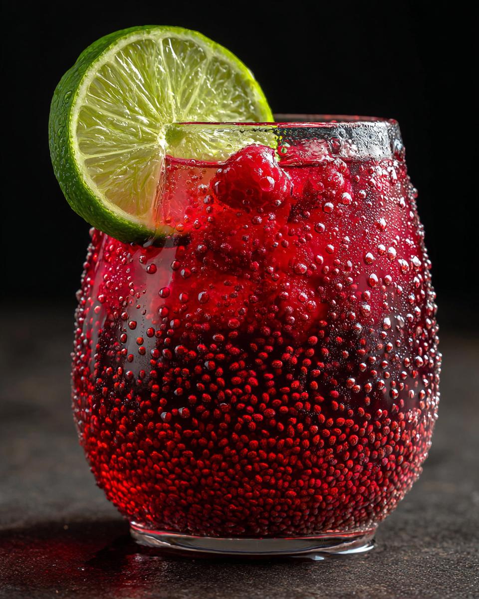 Raspberry Chia Fresca - detail 1
