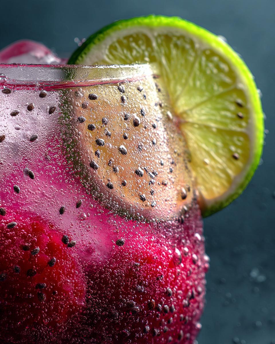 Raspberry Chia Fresca - detail 2