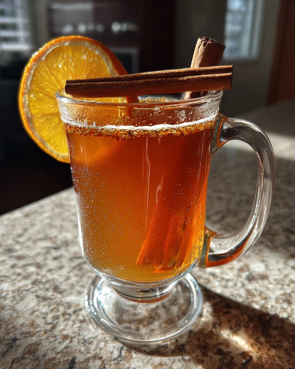Spiced Apple Cider Bourbon Cocktail - detail 1