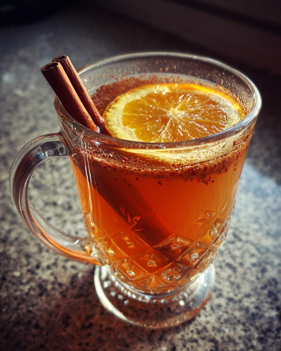 Spiced Apple Cider Bourbon Cocktail - detail 2