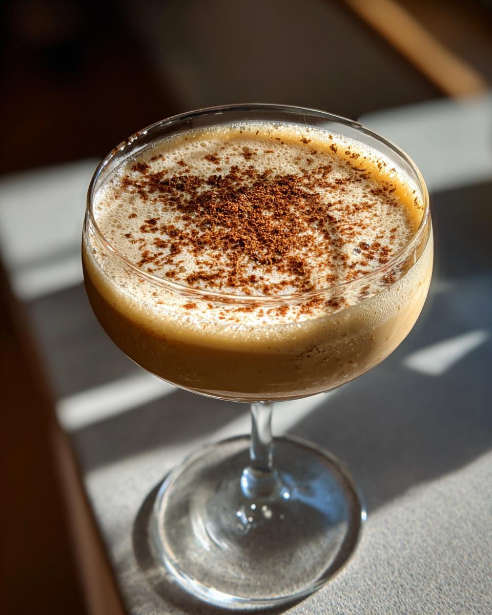 Spiced Eggnog Bliss Holiday Cocktail - detail 4