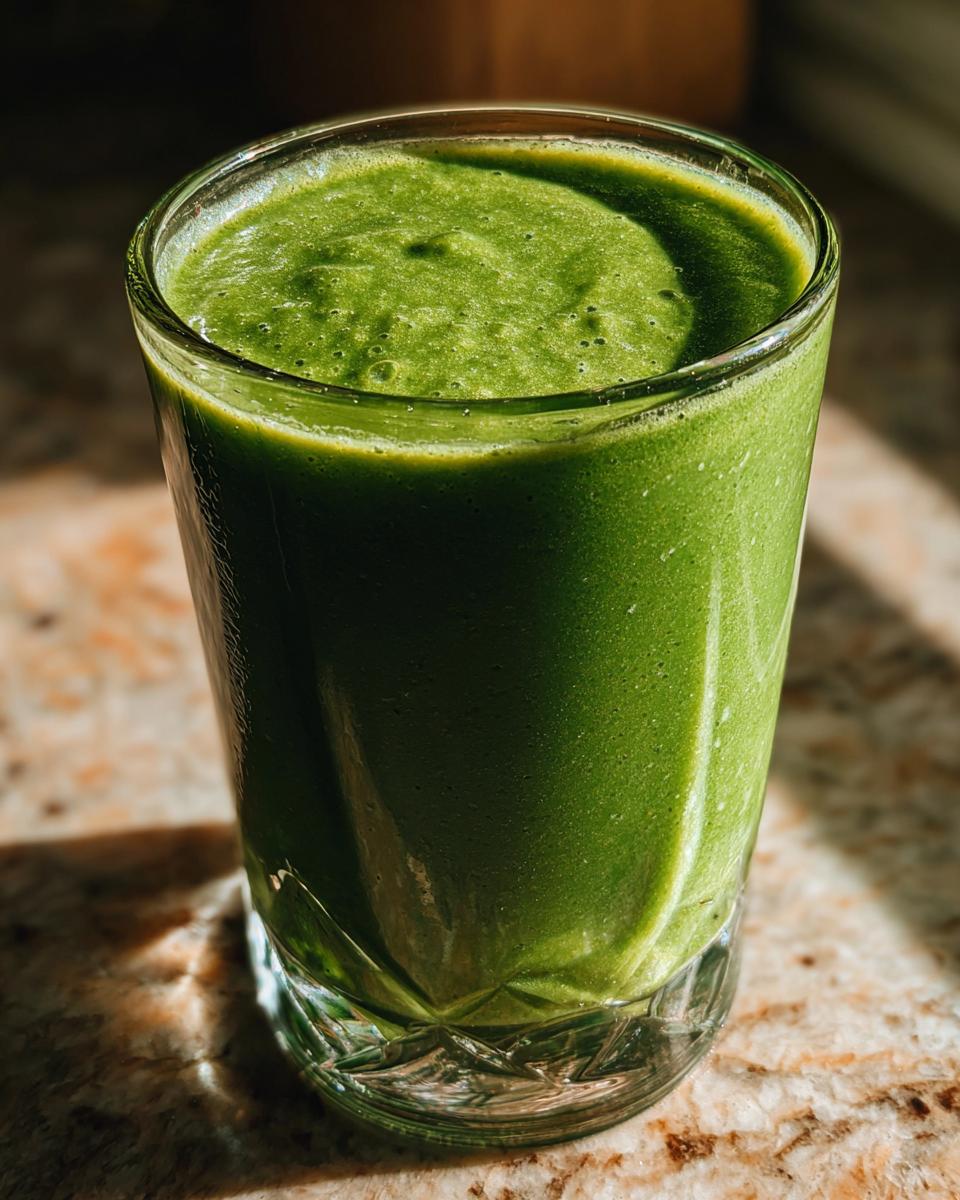 Spinach Mango Green Smoothie - detail 2