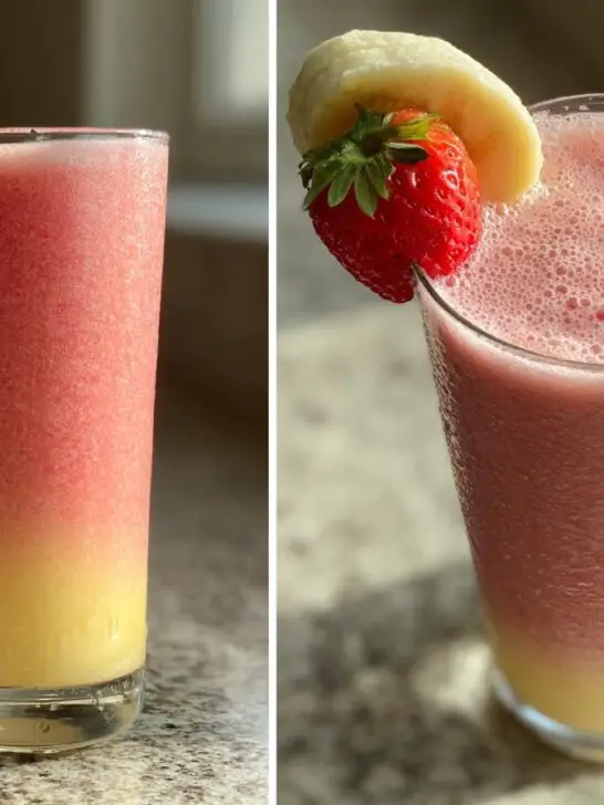 Strawberry Banana Protein Shake
