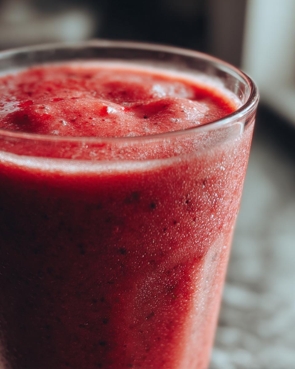 Strawberry Oat Breakfast Shake - detail 3