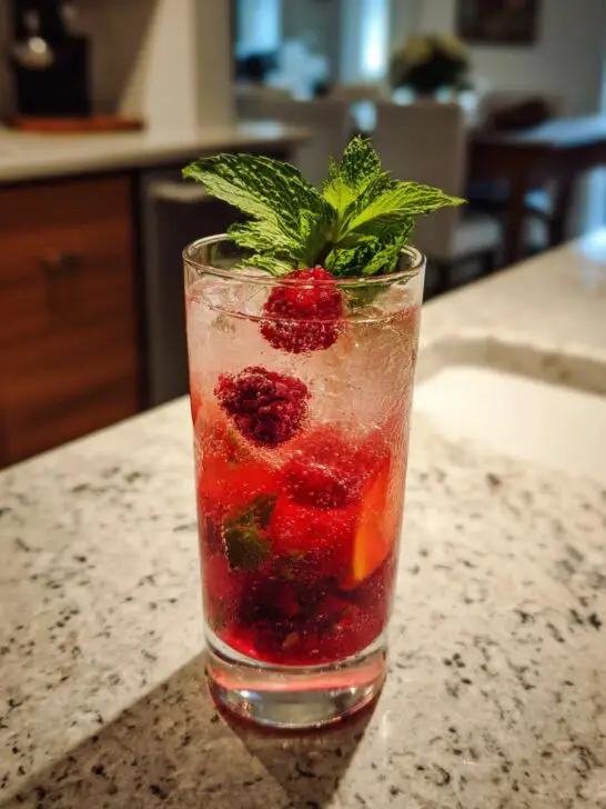 Summer Berry Lemonade Mocktail