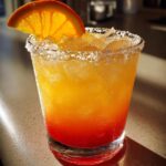 Sunset Margarita Cocktail