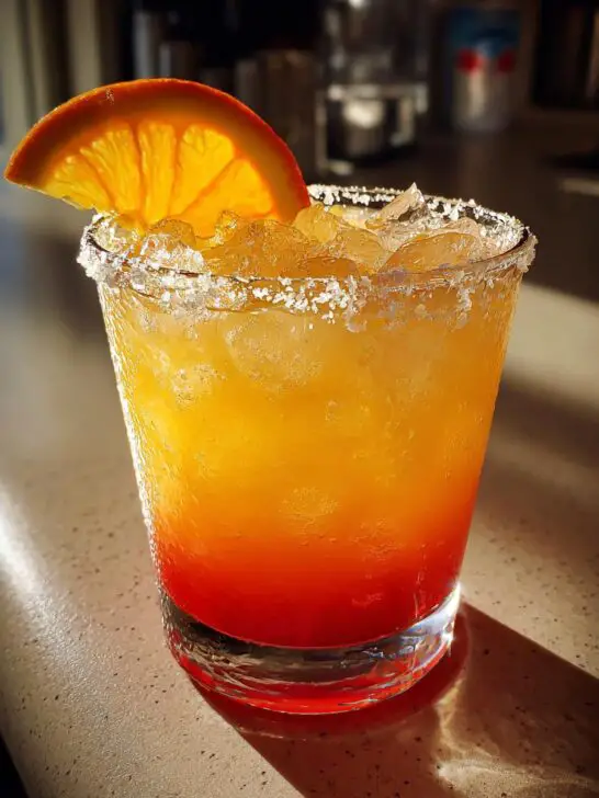 Sunset Margarita Cocktail